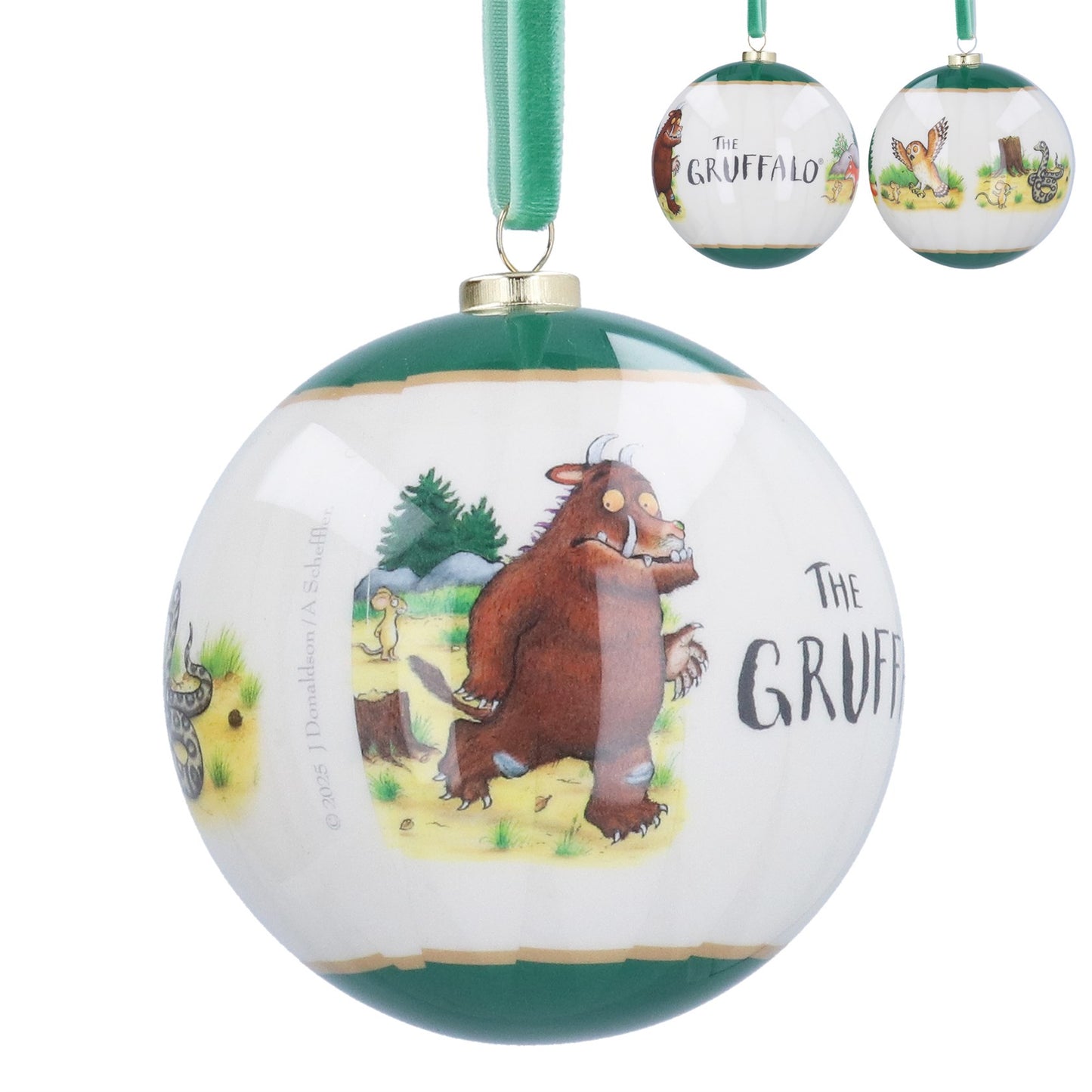 Gisela Graham The Gruffalo Polyfoam Bauble Decoration