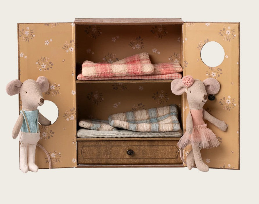 Maileg Ballet Mice in Dance Studio - Little Sister & Brother