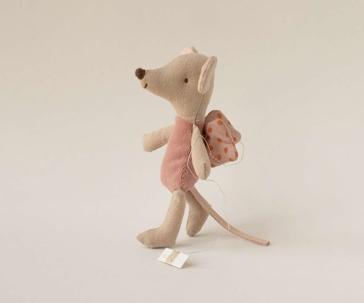 Maileg Fairy Mouse Little - Rose