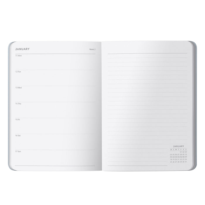 Busy B Everyday Diary 2027 Charcoal Ditsy Floral