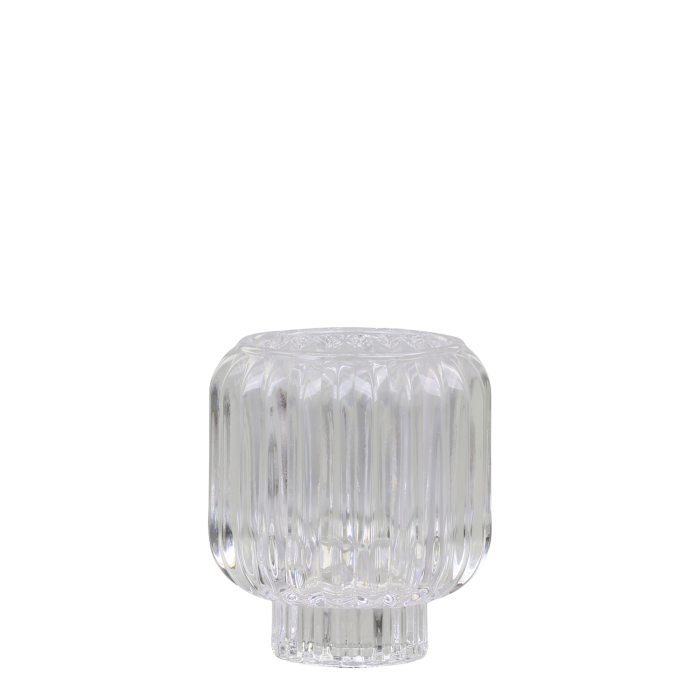 Tealight Holder With Grooves