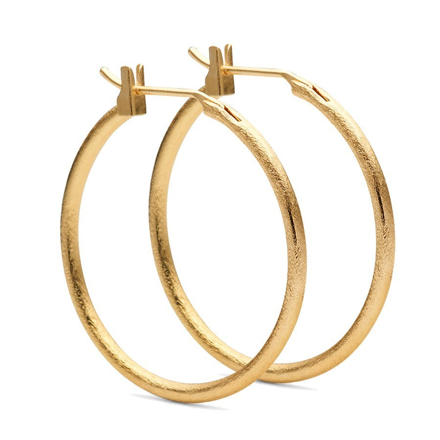 Pure By Nat Hoop Earrings