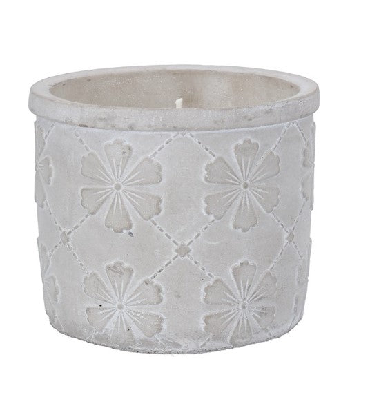 Gisela Graham Citronella Candle - Floral Trellis
