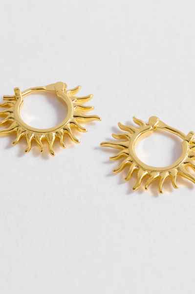 Estella Bartlett Sun Huggie Hoops