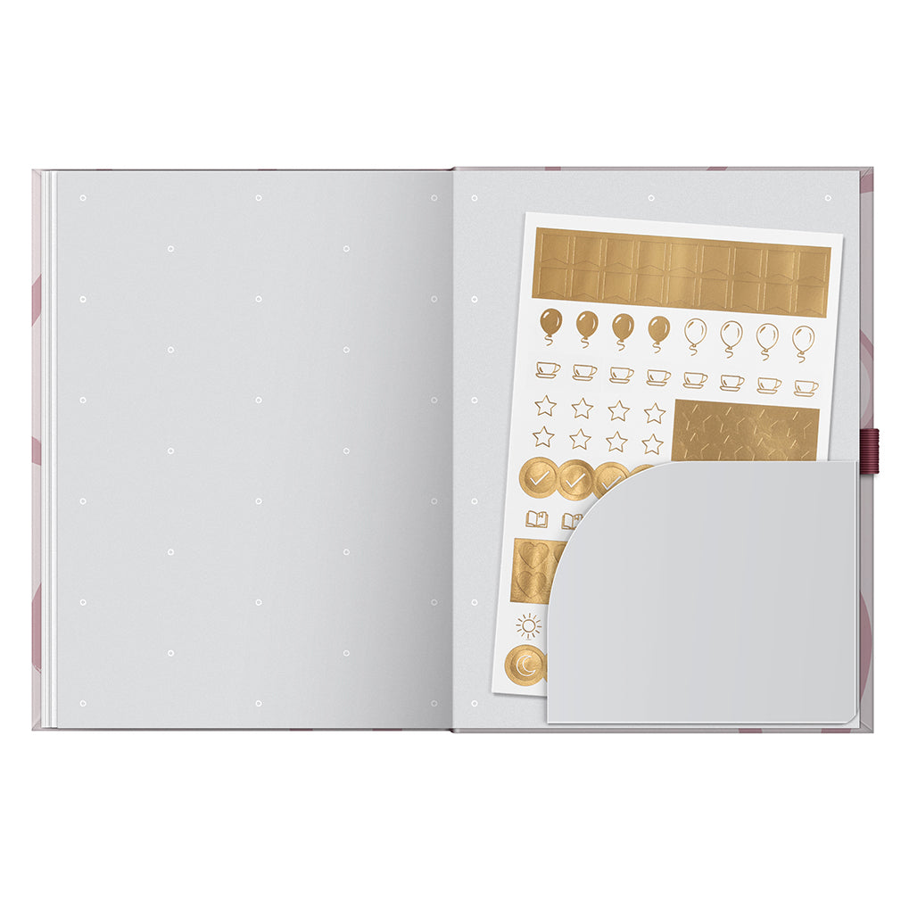 Busy B Gratitude Journal Pink Ribbon