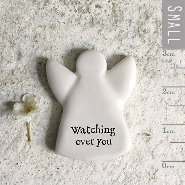 East of India Tiny Token Guardian Angel Watching Over You