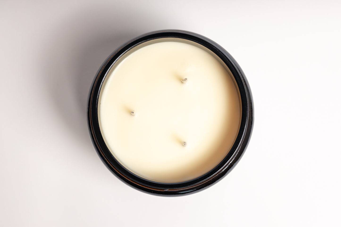 Abigail's Brown Pharmacy Jar Candle Black Pomegranate