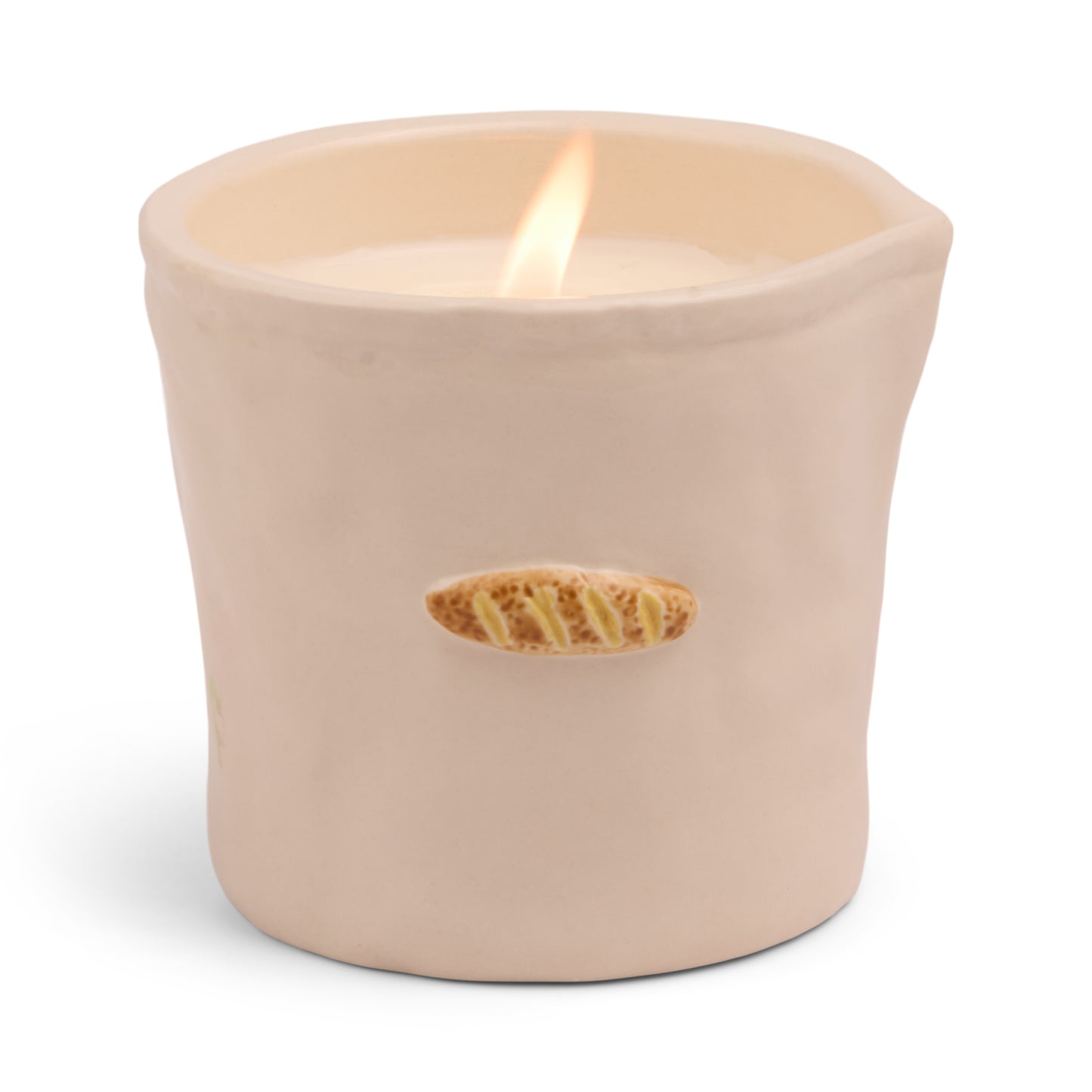 Bistro Ceramic Candle Boxed “French Baguette" - Rosemary & Thyme