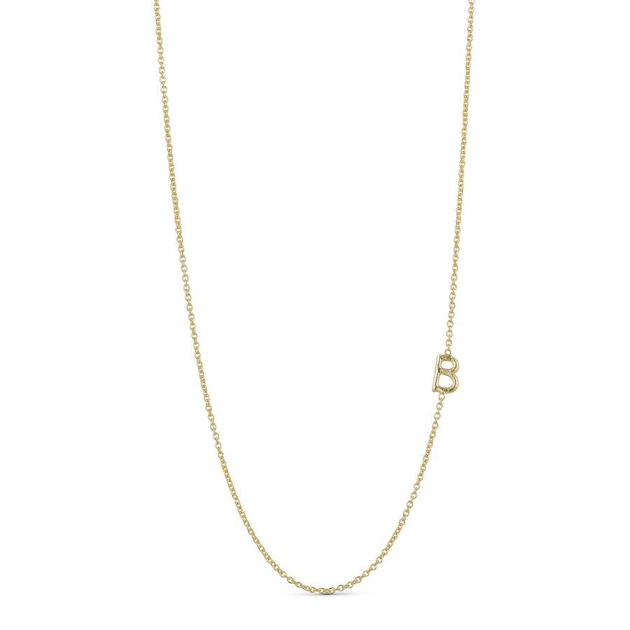 Pure By Nat Necklace With Letter