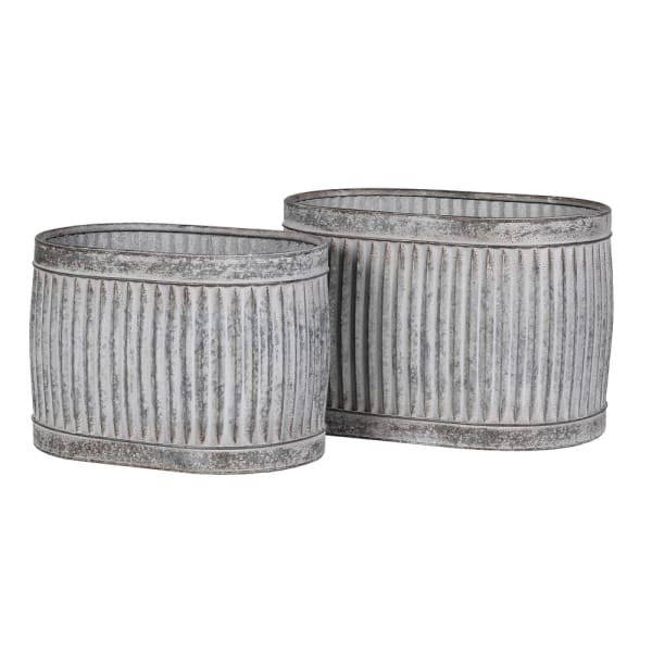 Zinc Planters Oblong