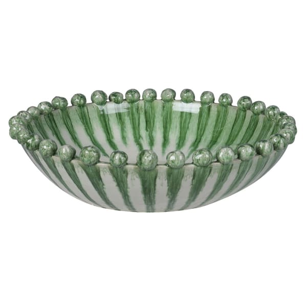Green Dripping Effect Bowl