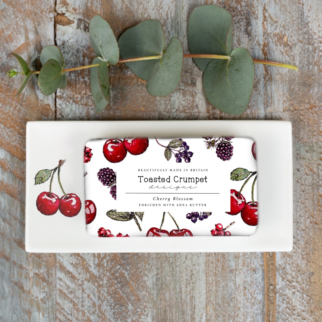 Toasted Crumpet Cherry Blossom Soap