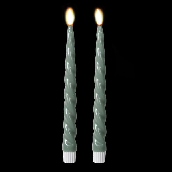 Twisted Sage LED Candle