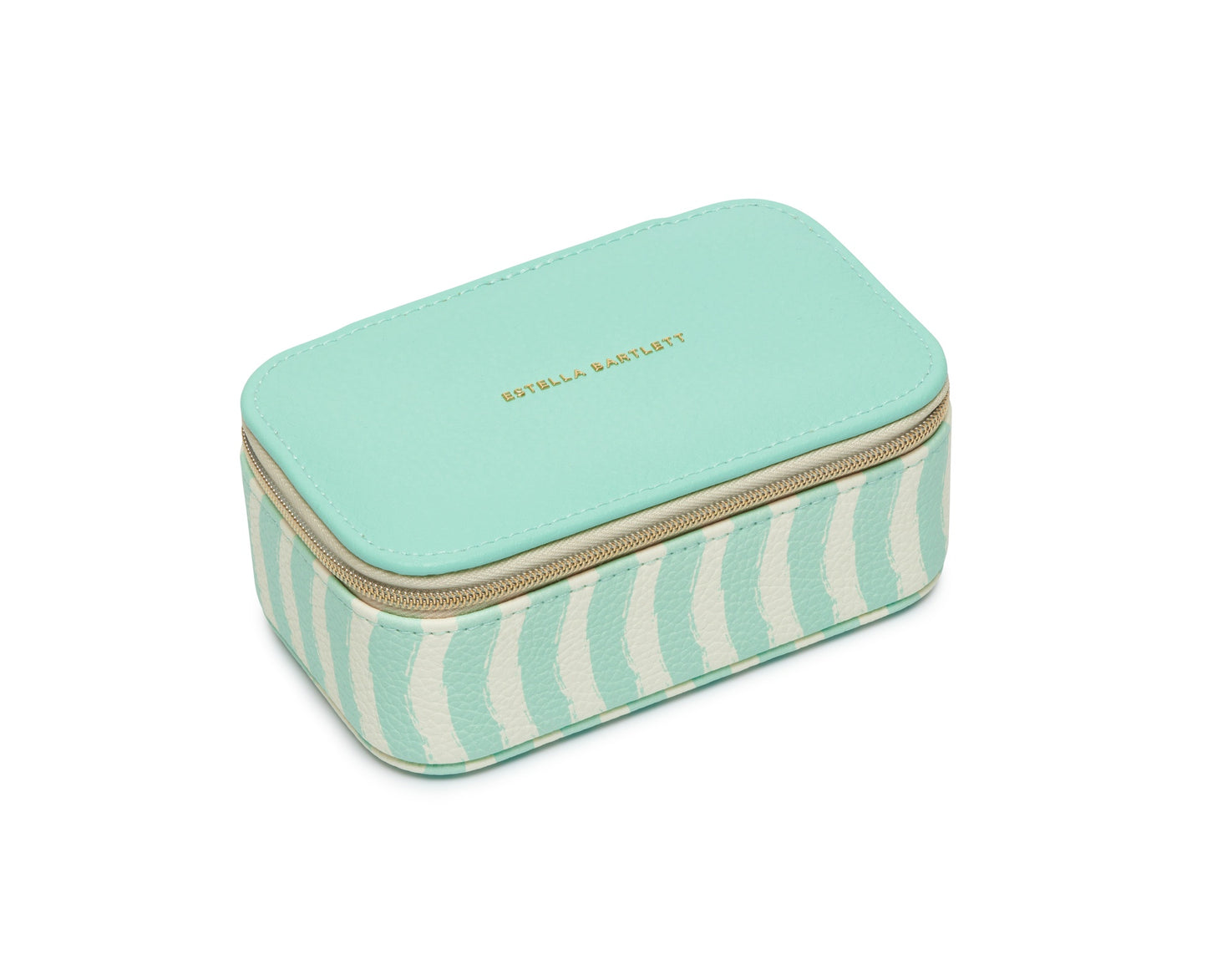 Estella Bartlett Mini Jewellery Box Wiggle Print Mint