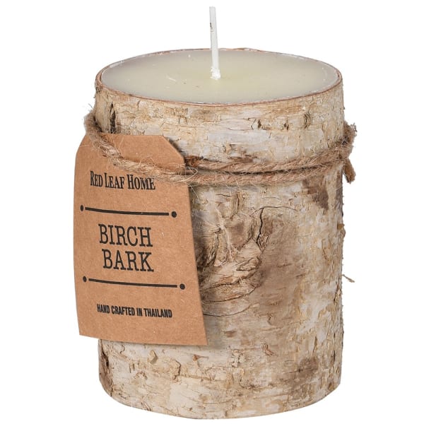 Birch Bark Candle