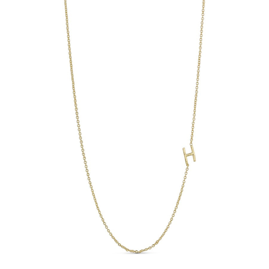 Pure By Nat Necklace With Letter