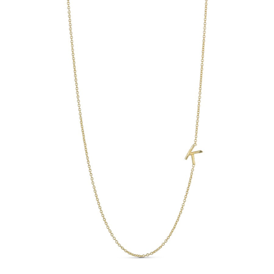 Pure By Nat Necklace With Letter