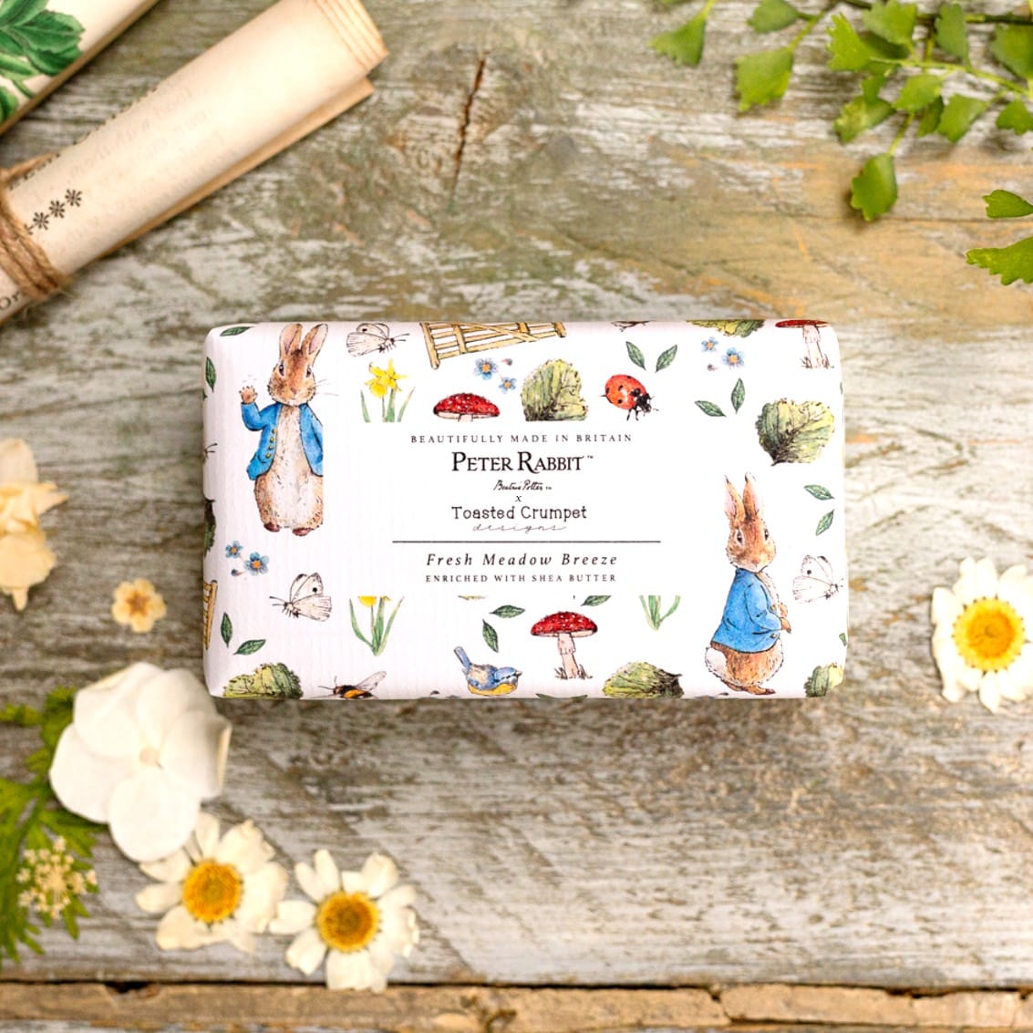 Toasted Crumpet Peter Rabbit Fresh Meadow Breeze Soap