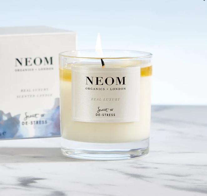 Neom Real Luxury Scent to De-Stress 1-Wick Candle