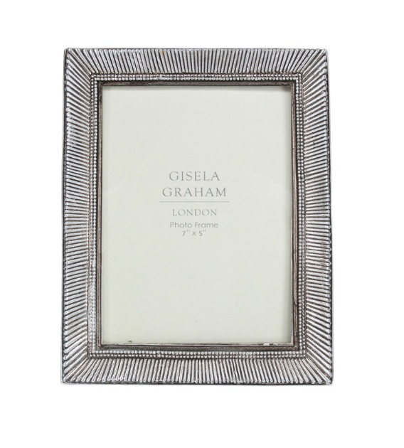 Gisela Graham Silver Gold Fantail Resin Frame