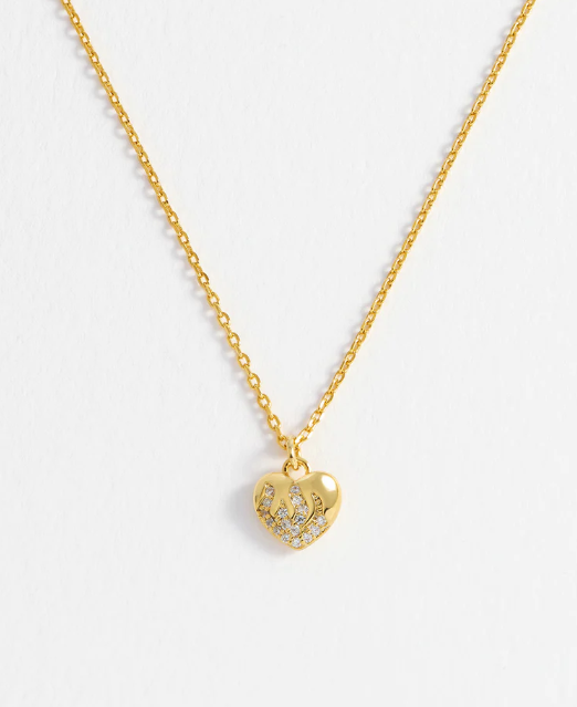 Estella Bartlett Flame Heart Pendant