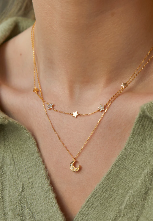 Estella Bartlett Moon Pendant