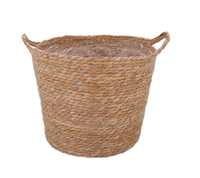 Gisela Graham Woven Basket with Handles