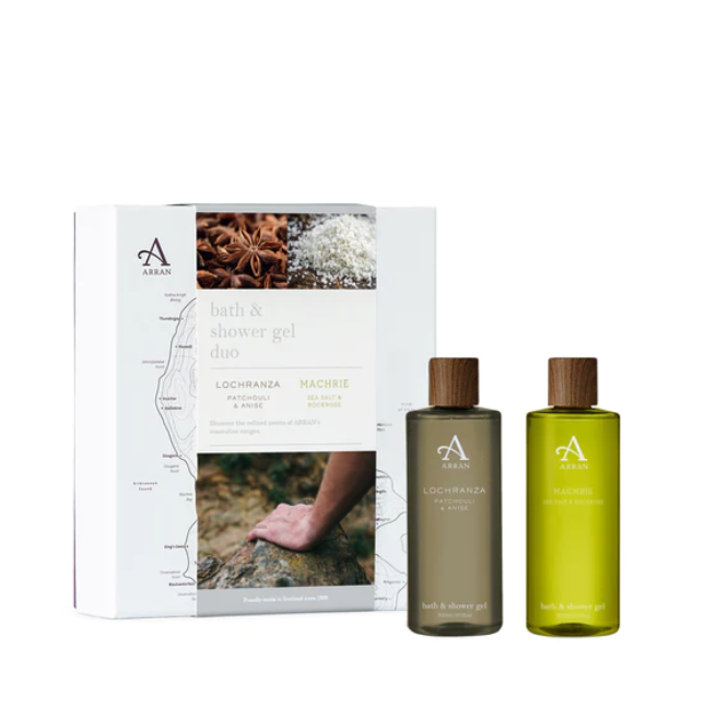 Arran Men's Bath and Shower Gel Duo Gift Set