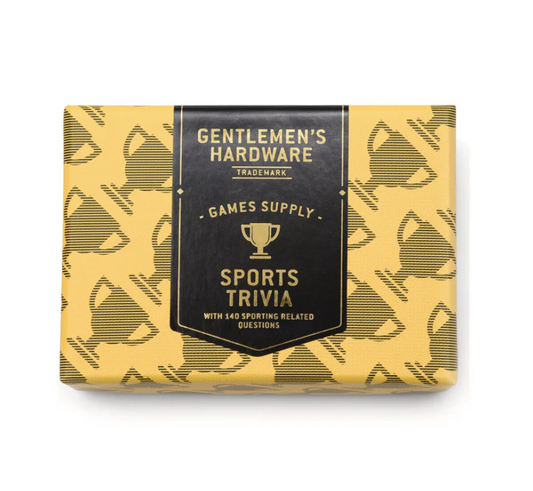 Gentlemen's Hardware Sports Trivia