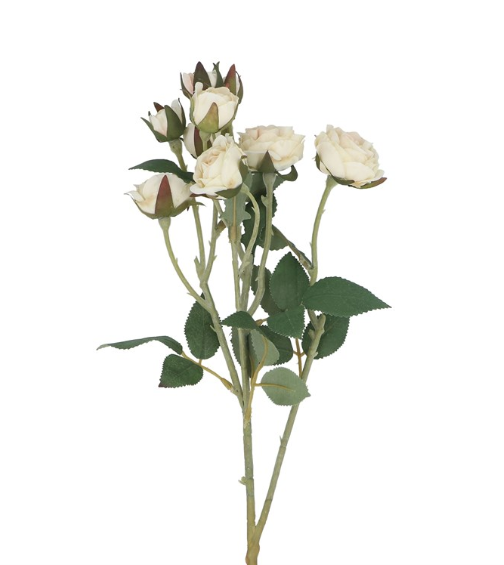 Gisela Graham Antique Cream Rosebud Spray