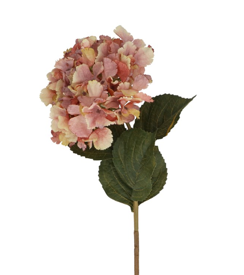 Gisela Graham Antique Pink Hydrangea Stem