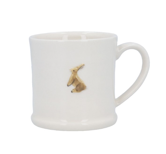 Gisela Graham Hare Stoneware Mug