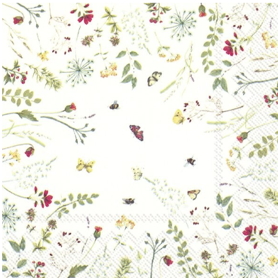 Napkins - Light Flower