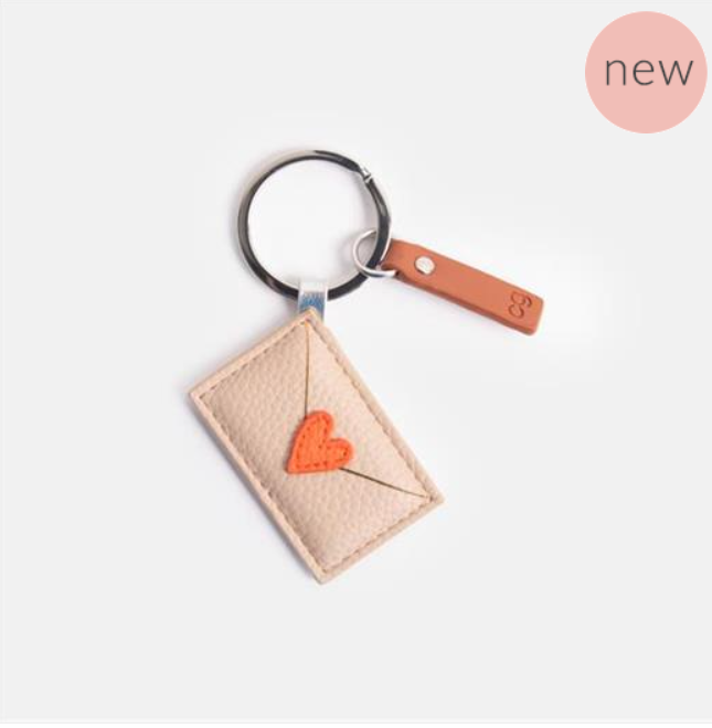 Caroline Gardner Love Letter Envelope Novelty Keyring