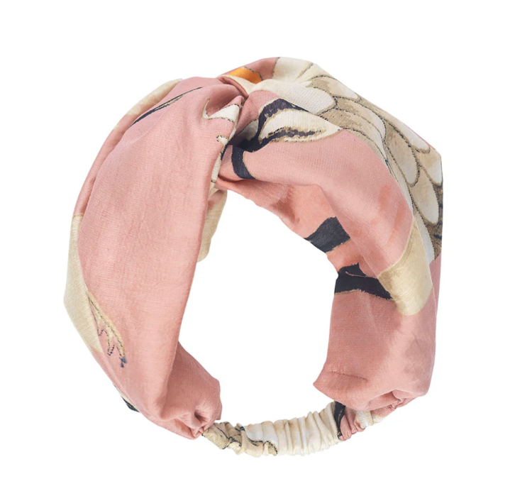 One Hundred Stars Stork Plaster Pink Headband