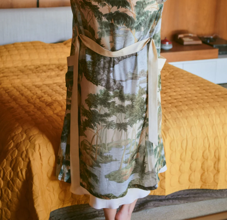 One Hundred Stars Rivers and Trees Natural Gown