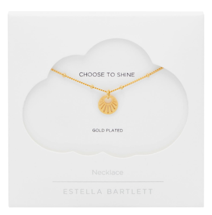 Estella Bartlett Sunburst Cutout Necklace