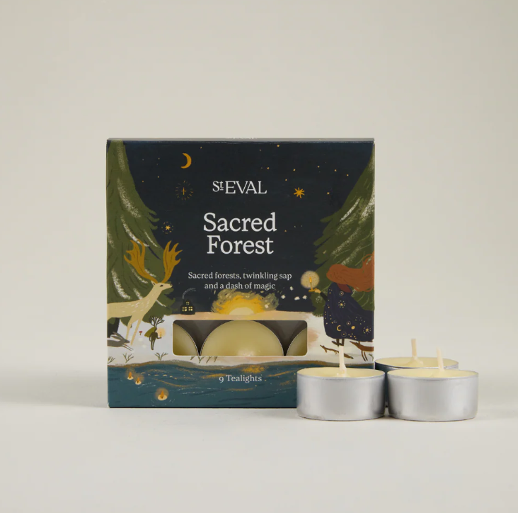 St Eval Christmas Sacred Forest Tealight