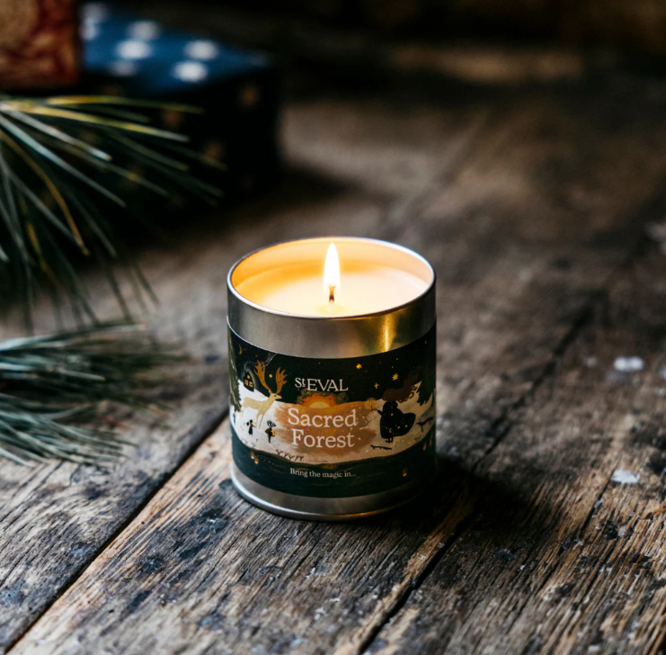 St Eval Tin Christmas Sacred Forest
