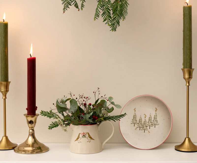 Sophie Allport Stoneware Jug - Mini Robins