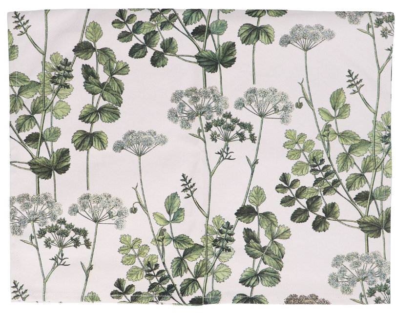 Gisela Graham Cotton Tea Towel - Spring Hedgerow