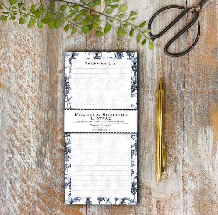 Toasted Crumpet Chateau French Lavender Magnetic Shopping List