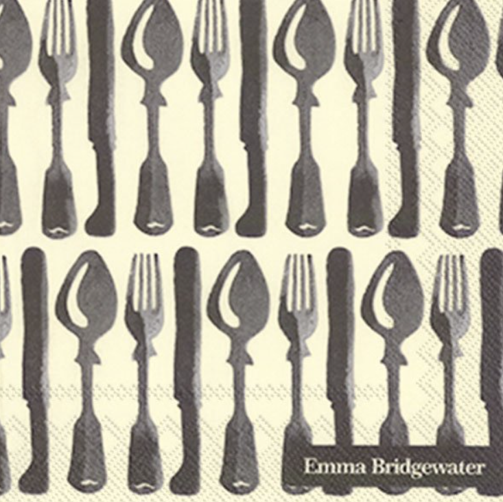 Napkins - Black Toast Table