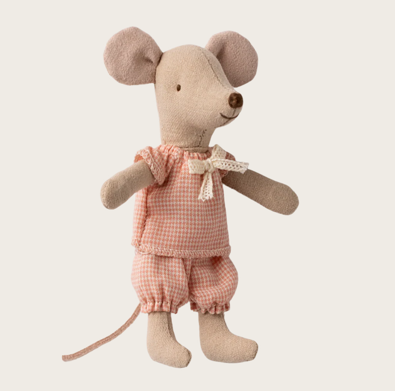Maileg Little Sister Mouse in Matchbox