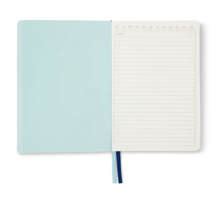 Designworks Ink Marble Soft Cover Journal - Teal