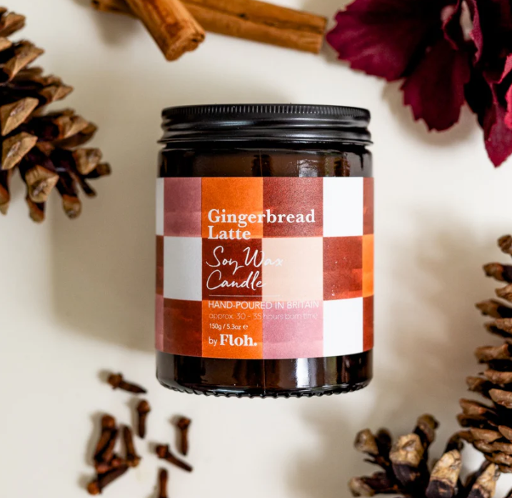 Gingerbread Latte Apothecary Candle