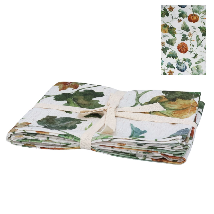 Gisela Graham Pumpkin & Tendril Vines Runner