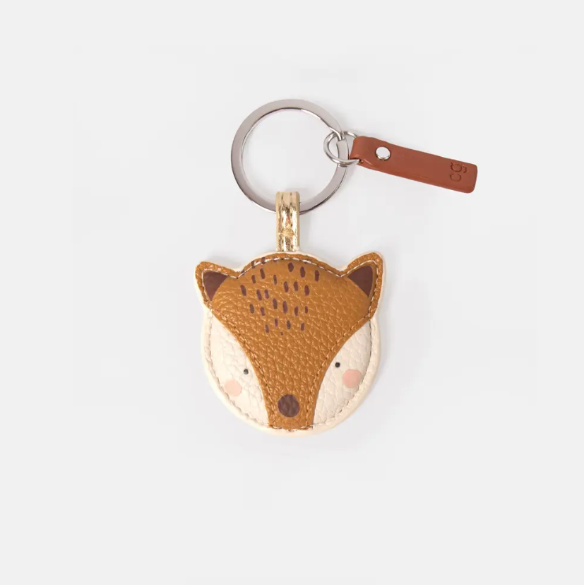 Caroline Gardner Fox Face Novelty Keyring