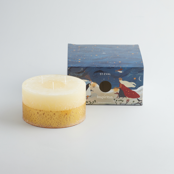 St Eval Inspiritus Scented Gold Dipped Multiwick