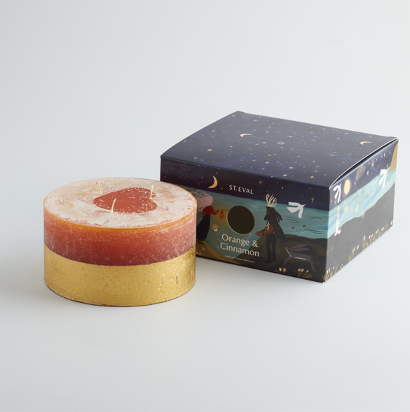 St Eval Orange and Cinnamon Scented Multiwick